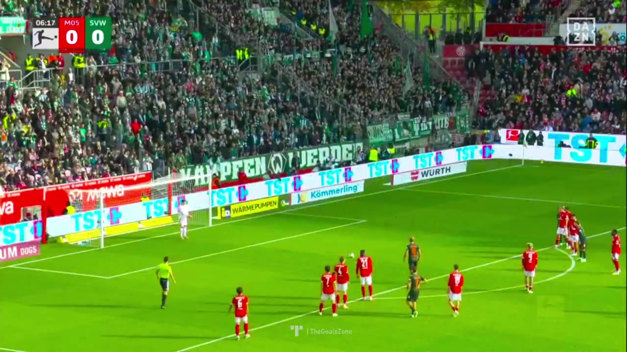 Mainz0 - 1Werder Bremen