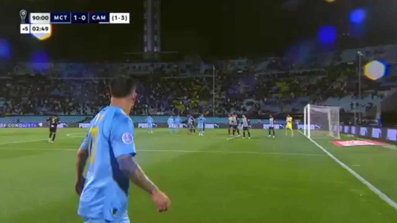 Montevideo City 2-0 Atletico-MG [2-3 on agg.] — Gary Kagelmacher 90+3'
