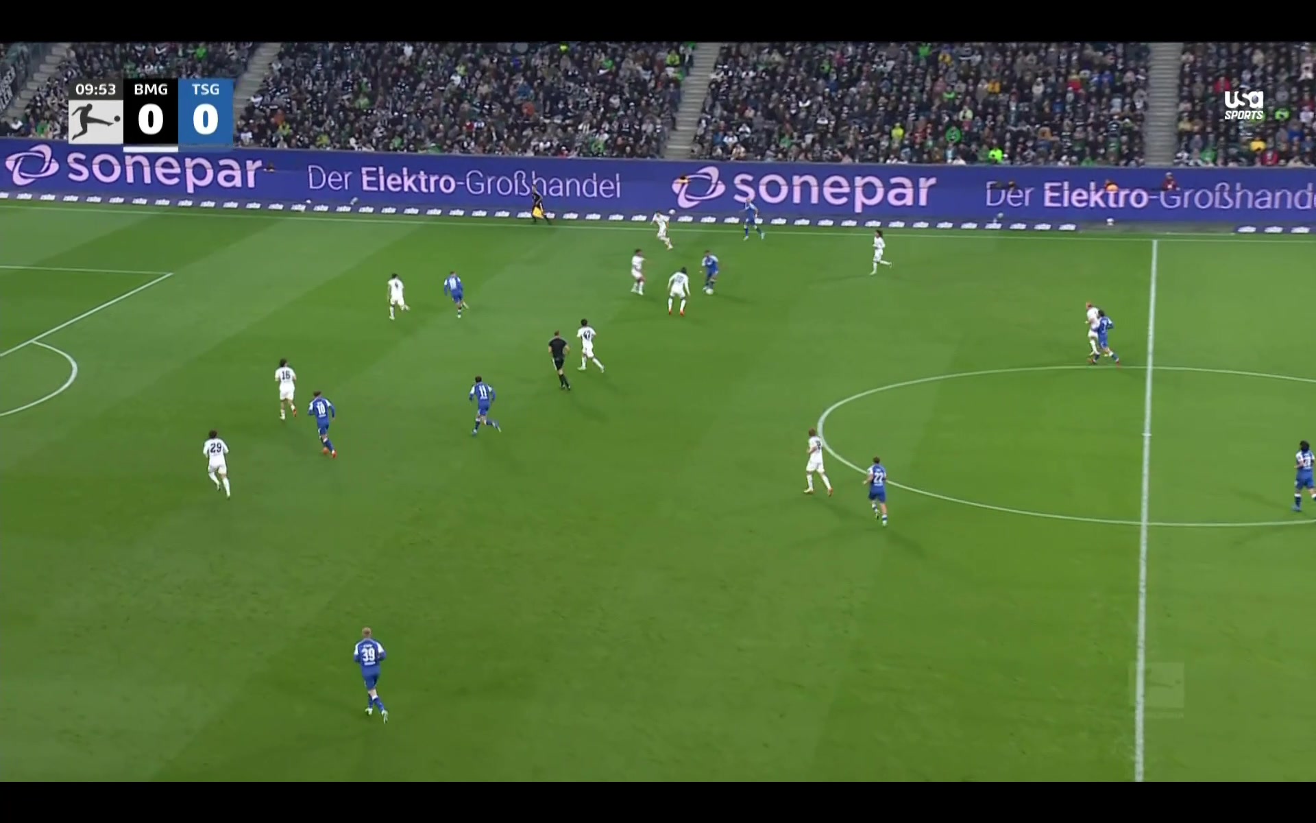 Borussia Mönchengladbach 0-1 Hoffenheim — Bambasé Conté 11'