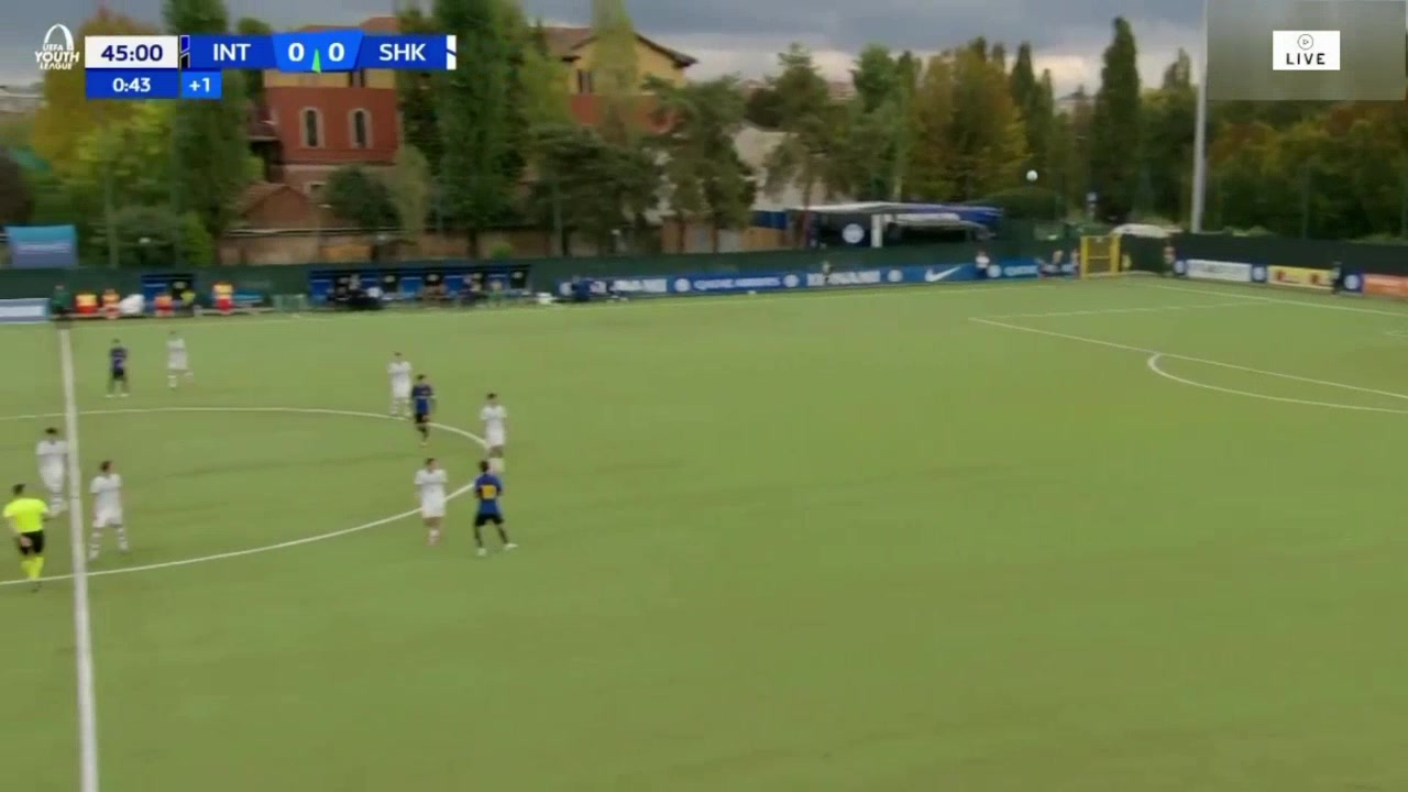 Inter Milan 1-0 Shakhtar Donetsk — Alen Vukaj 45+1'