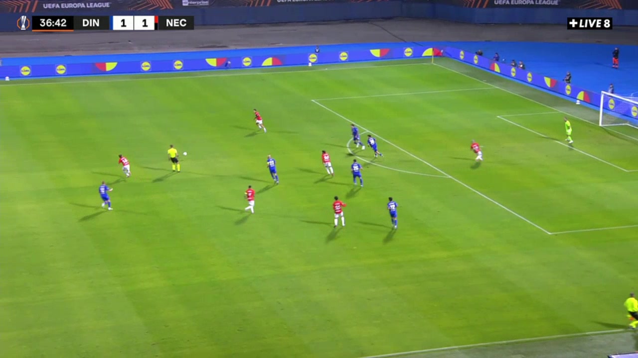 Dinamo Zagreb 2-1 NEC Nijmegen — Dion Beljo 37'