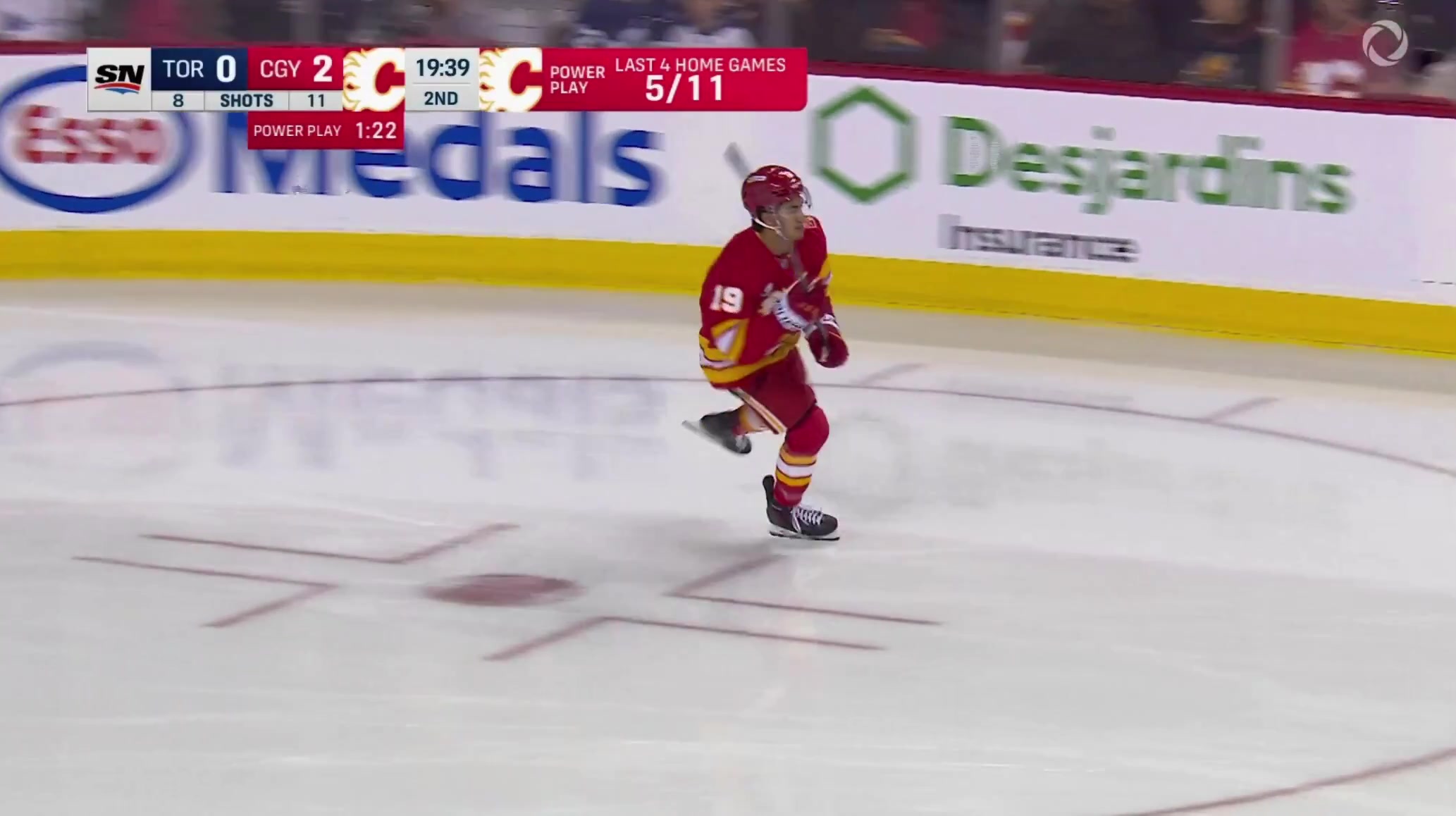 Gridin with the Griddy after scoring again
