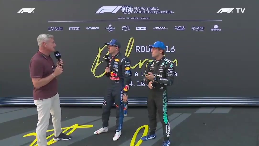 Max Verstappen post race interview win 72