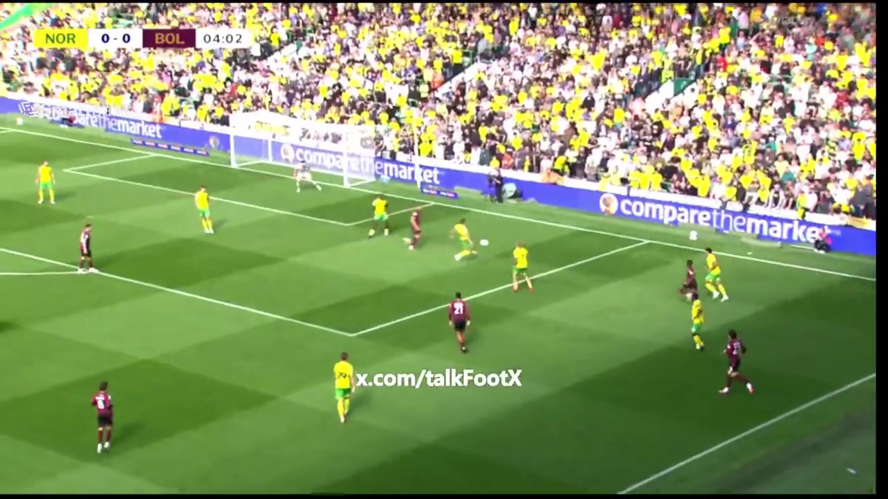 Norwich City 1 - 0 Bolton - Mohamed Toure 5'