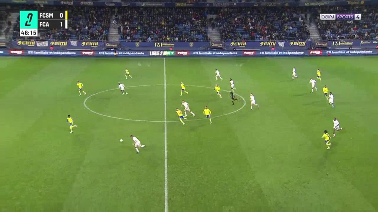 Sochaux 0-2 Annecy — Moise Dion 47'