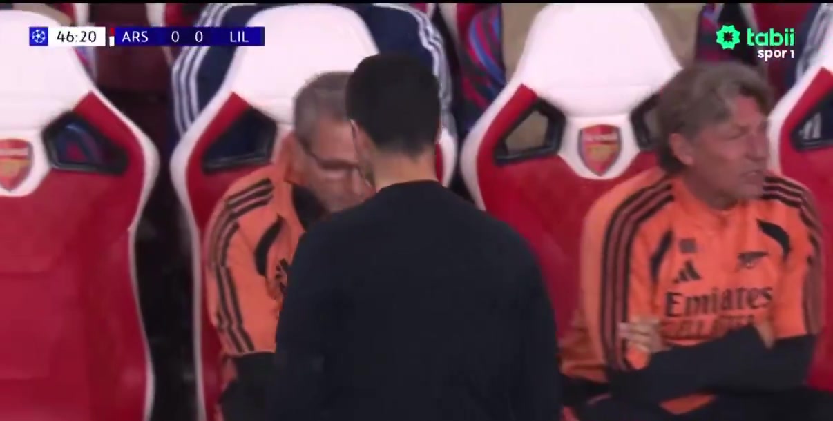 Arteta’s reaction to Saka