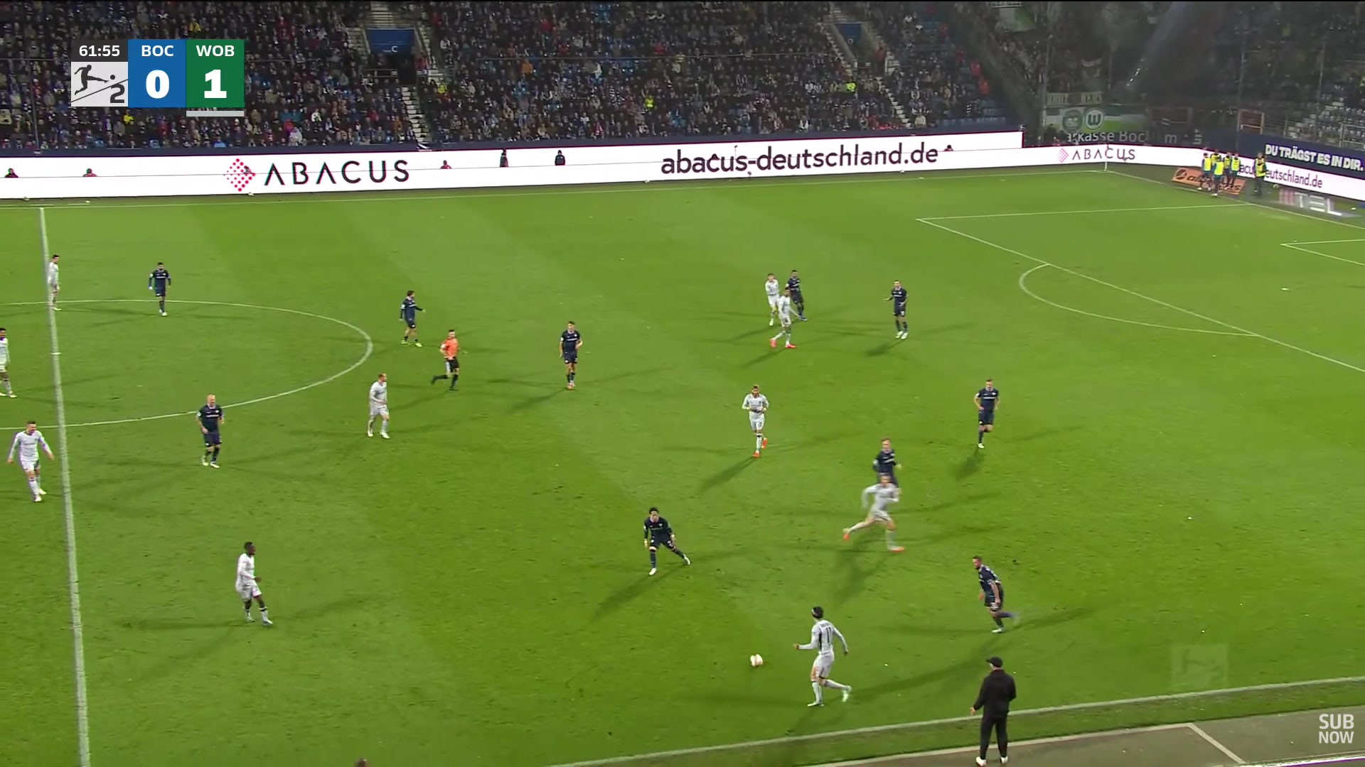 Bochum 1-1 Wolfsburg — Sean Klaiber 63'