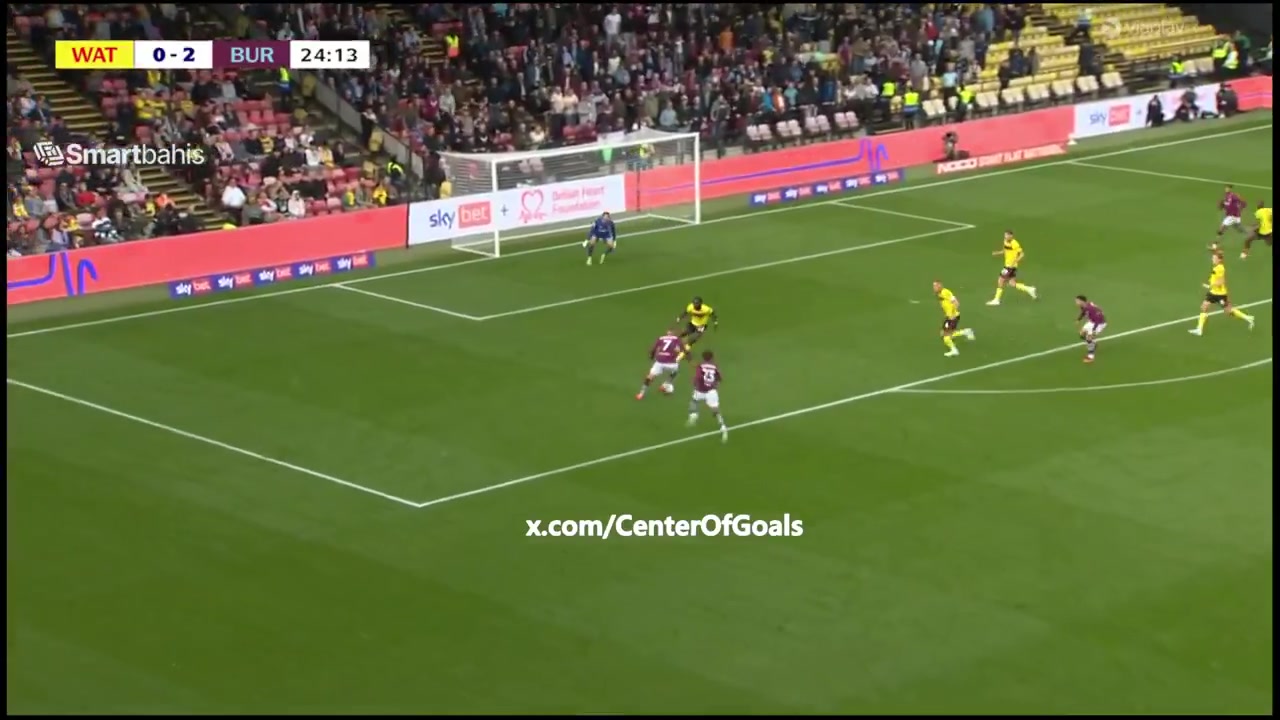 Watford 0-3 Burnley