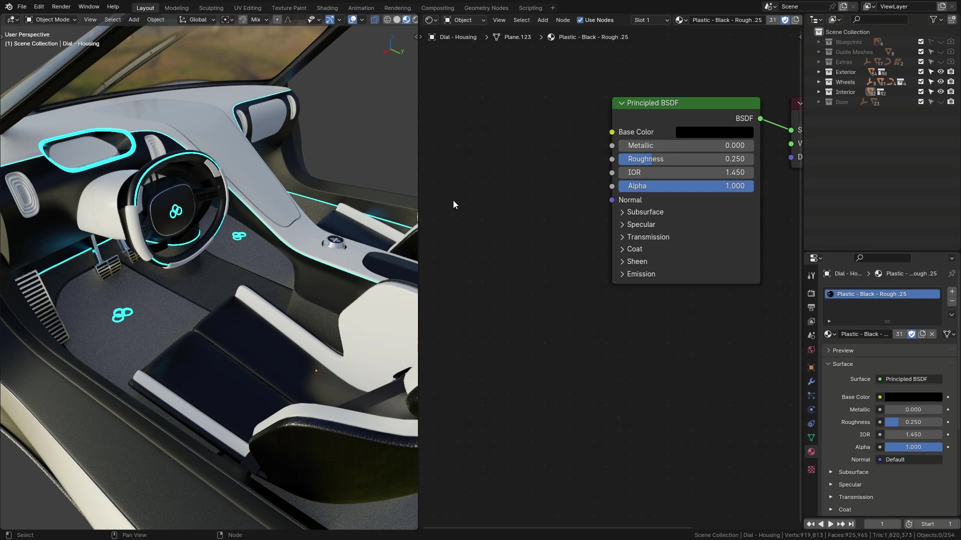 B3D - Cars IO - 31 - Rendering - Shaders - Complex Shaders - 18 - Steering Buttons