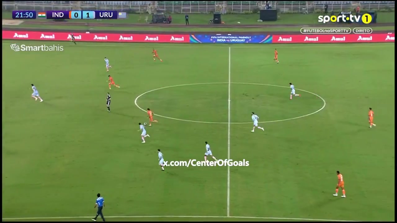 India 1-1 Uruguay