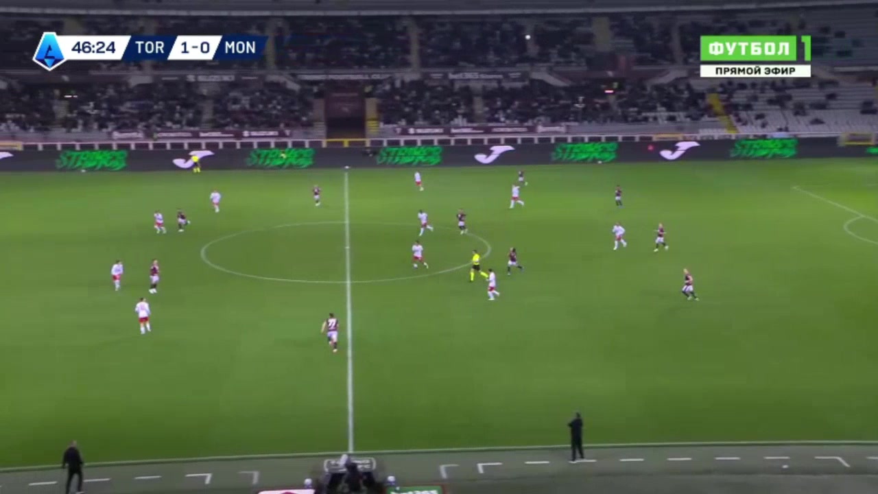Torino 1-1 Monza — Gustavo Varela 47'