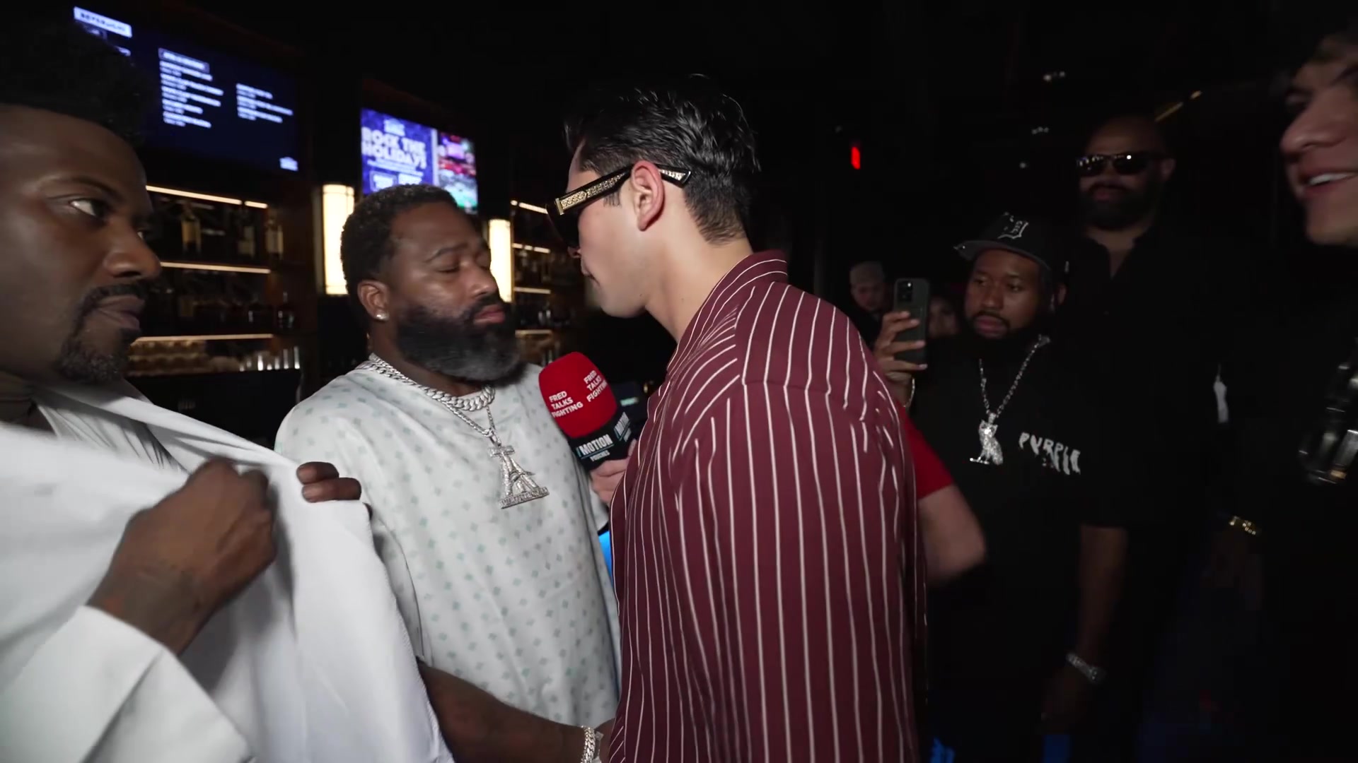 Ryan Garcia vs Adrien Broner argue over Gervonta Davis Fight