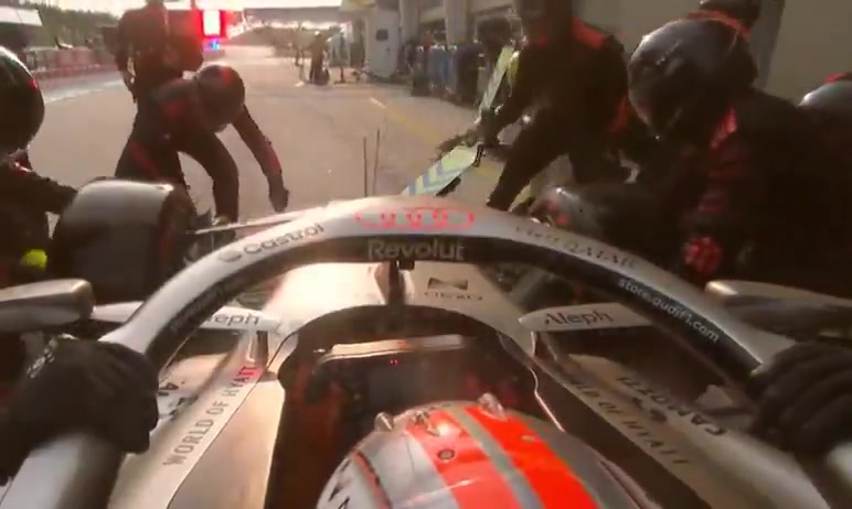 Hülkenberg ran over one of his mechanics during his last pit stop