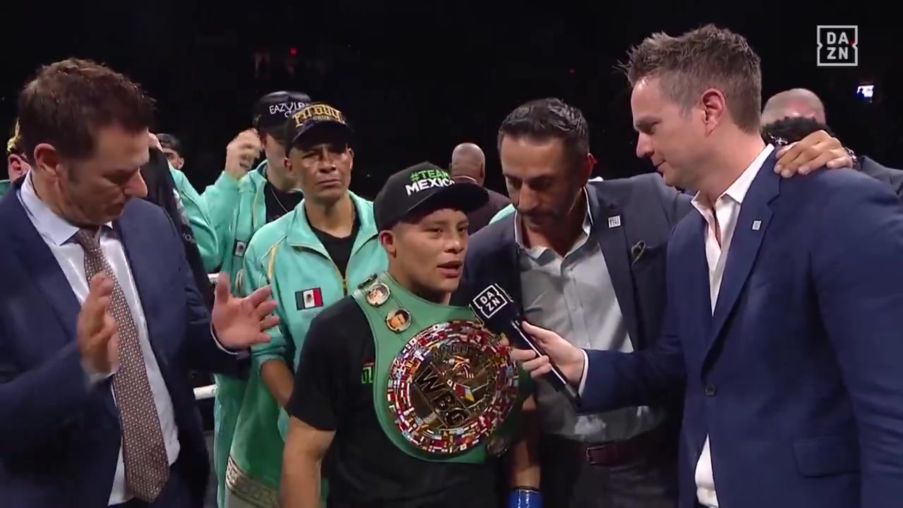Post-fight interview- Cruz vs. Nestor Bravo