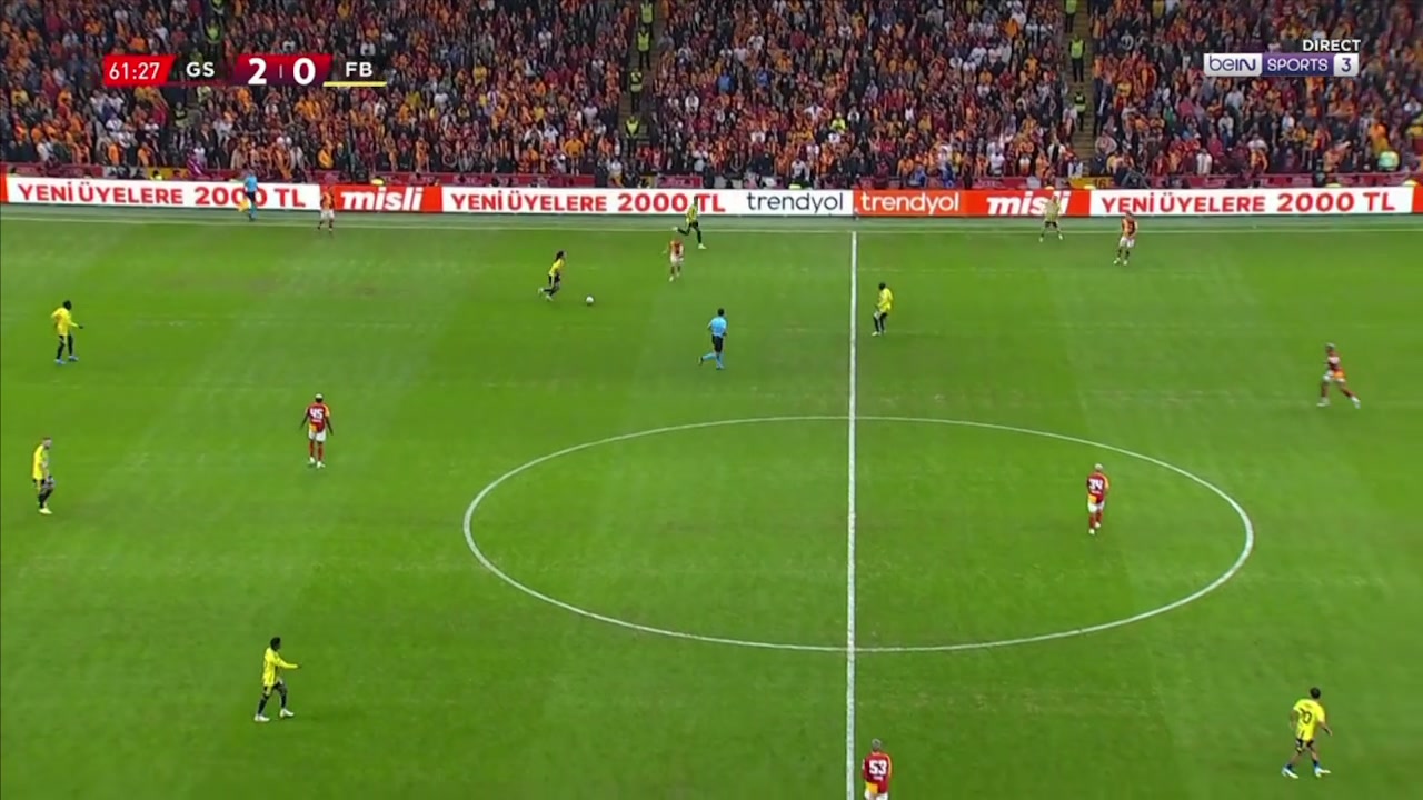 Galatasaray 2-1 Fenerbahçe — Irfan Kahveci 62'