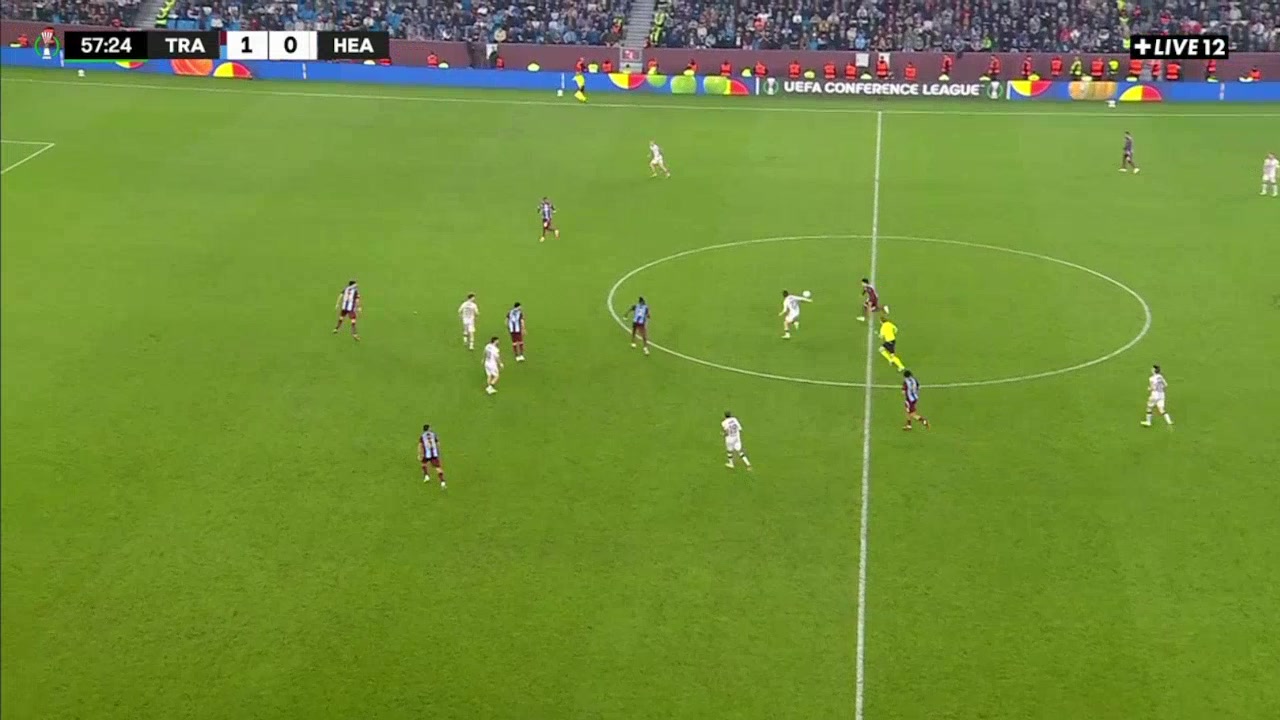 Trabzonspor 2-0 Heart of Midlothian — Franculino 58'