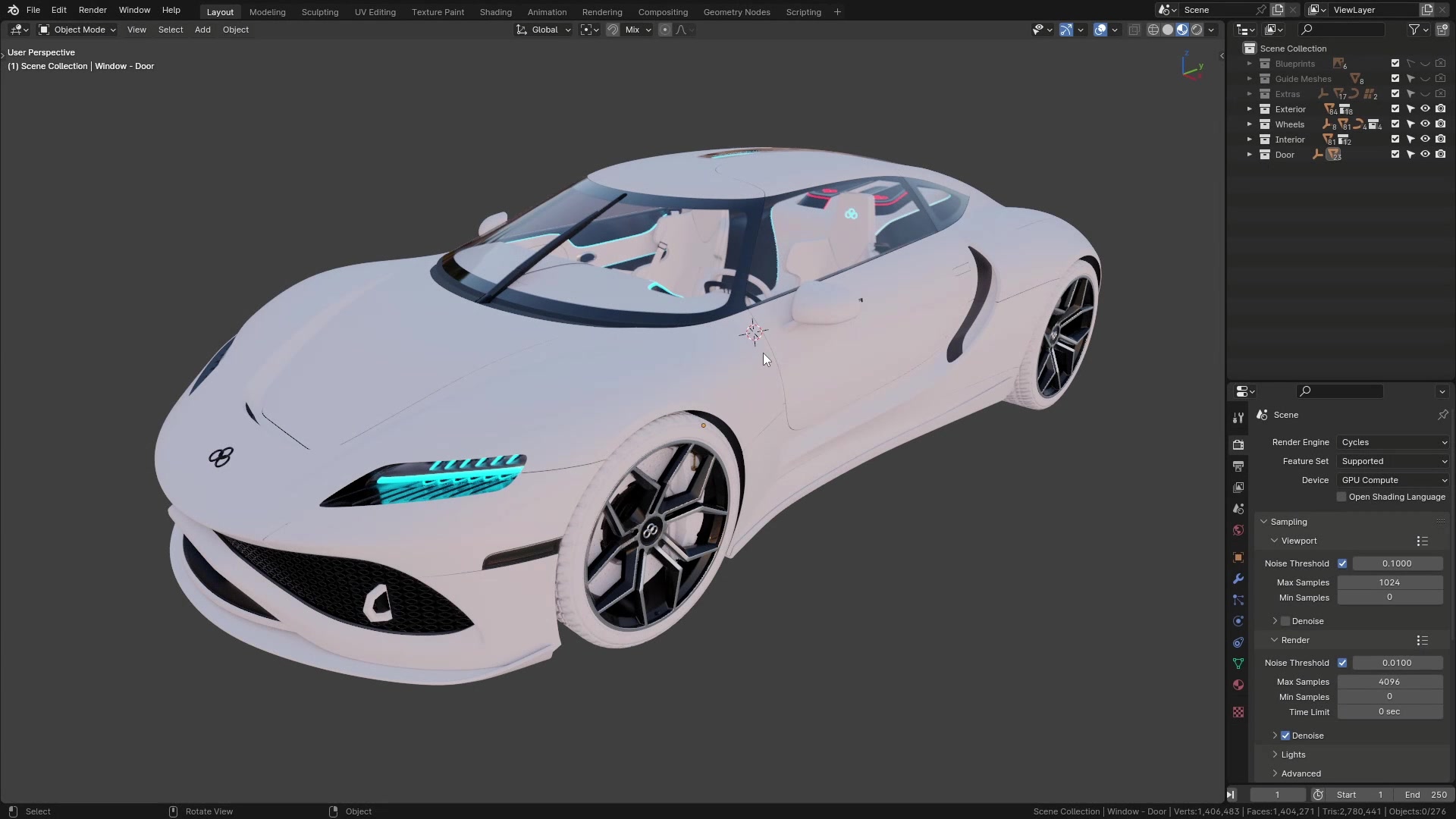 B3D - Cars IO - 31 - Rendering - Shaders - Complex Shaders - 01 - Car Paint - Red