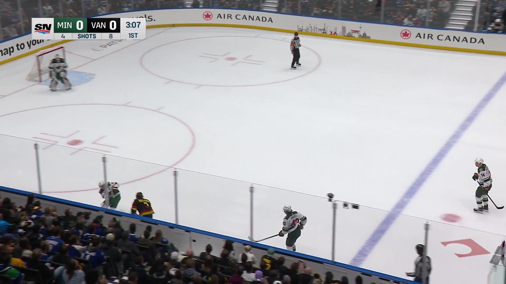 Canucks fans just chanted