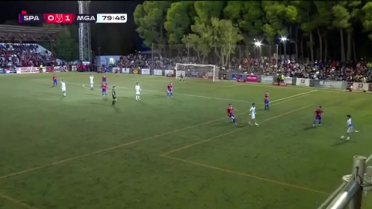 Sporting de Alcázar 0-2 Málaga — Chupe 80'
