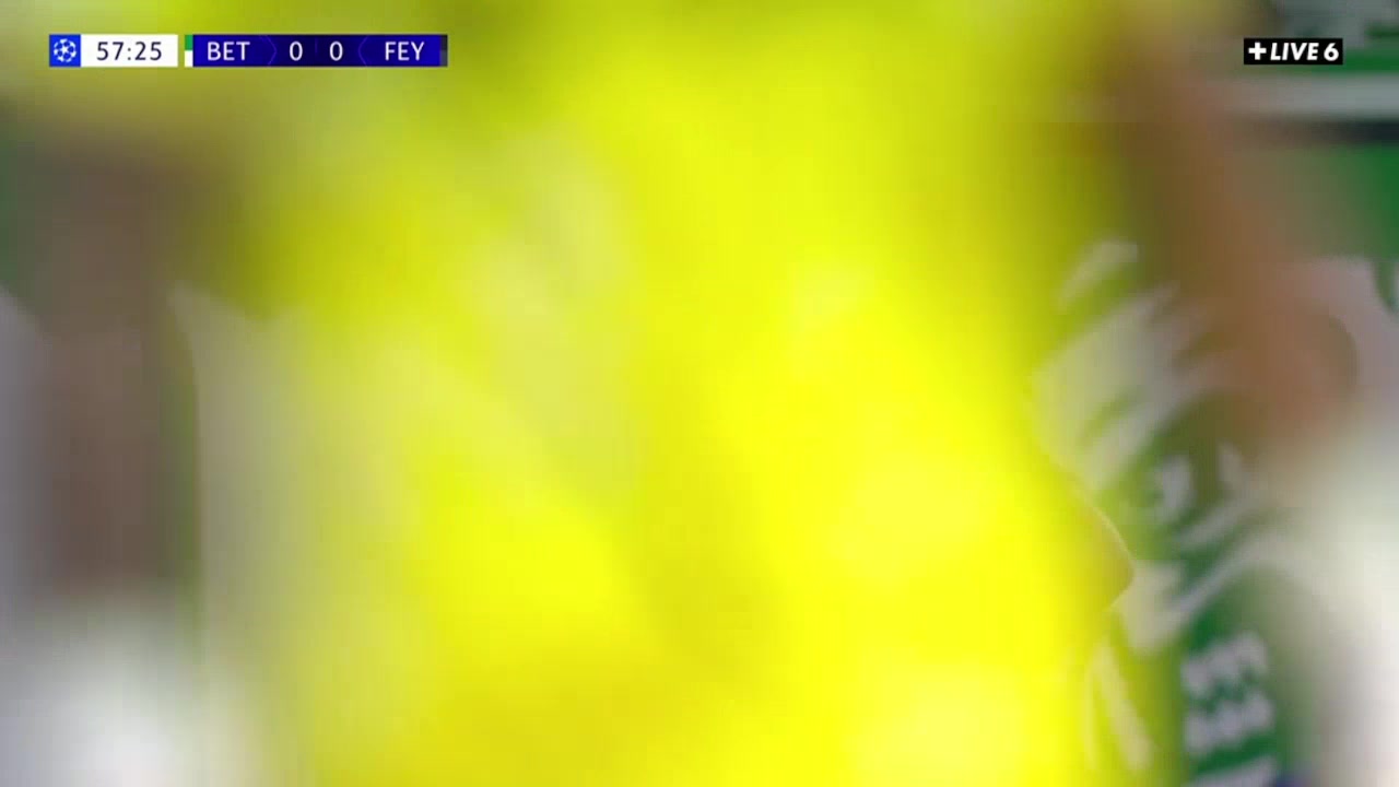 Real Betis 1-0 Feyenoord — Isco penalty 58'