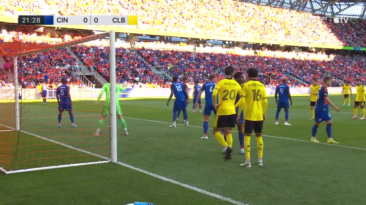 FC Cincinnati 0-1 Columbus Crew — Gonzalo Tapia 22'
