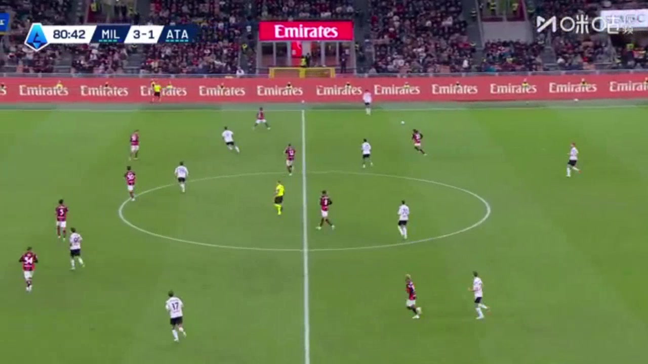 AC Milan 3-2 Atalanta — Nikola Krstovic 81'