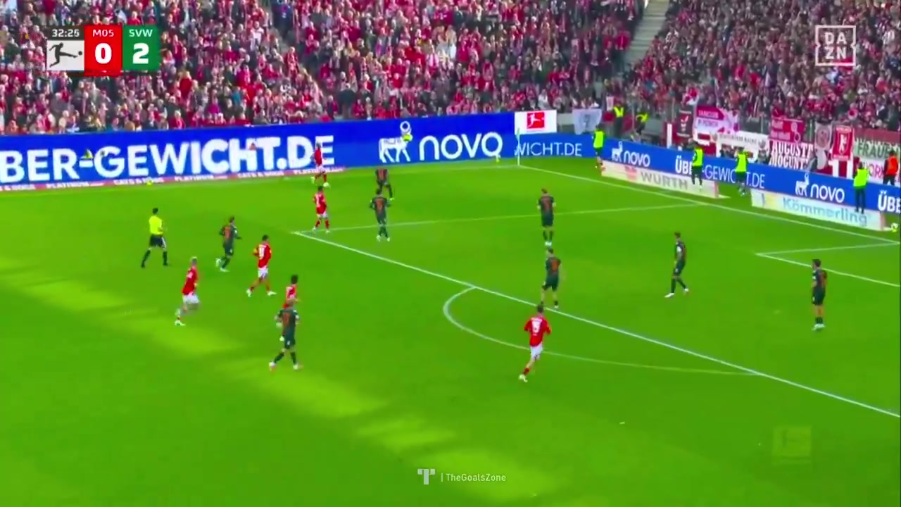Mainz [1] - 2 Werder Bremen -