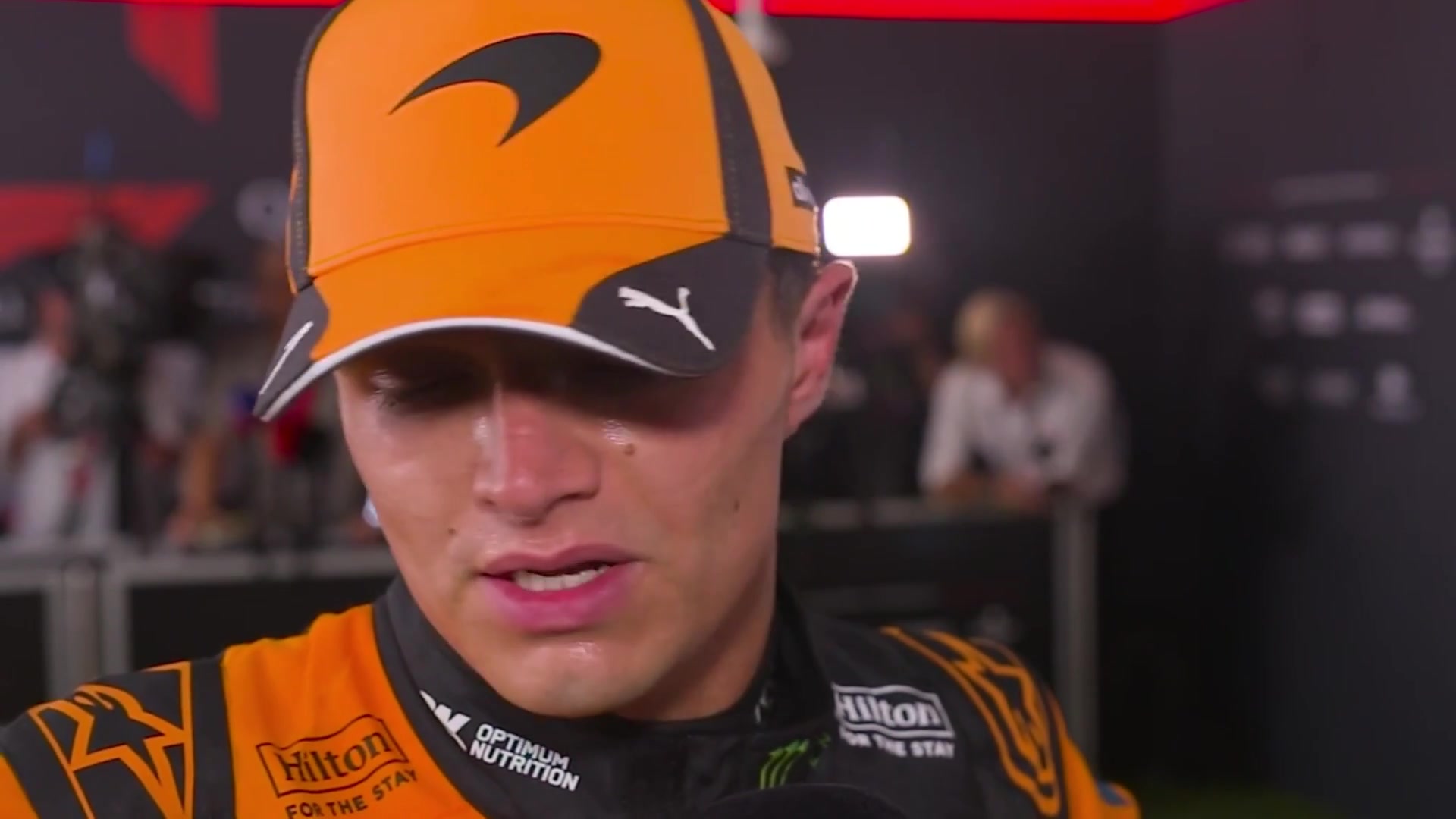 Lando Norris comments on the incident with Colapinto