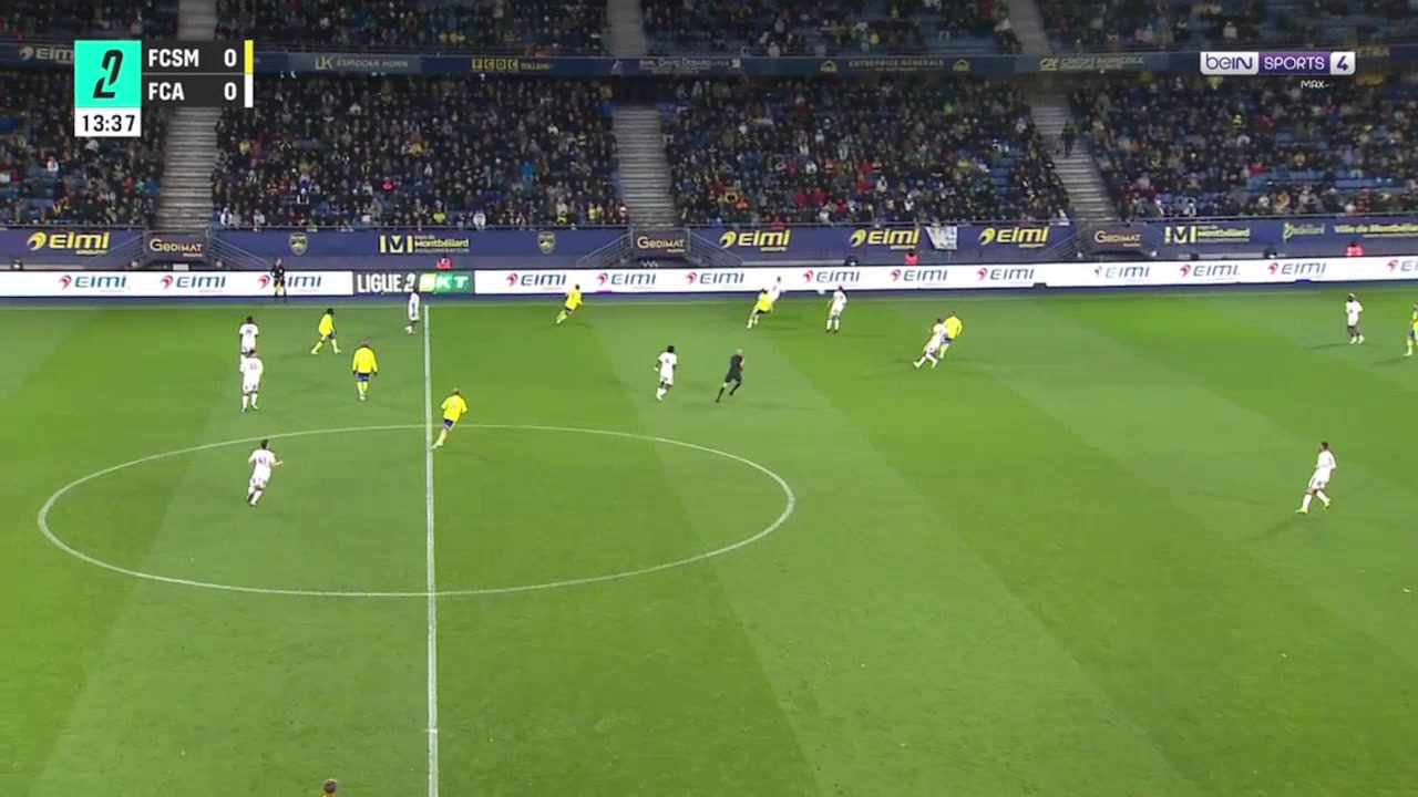 Sochaux 0-1 Annecy — Moise Dion 14'