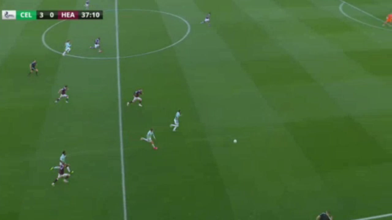 Celtic 4-0 Hearts — Callum Osmand 38'