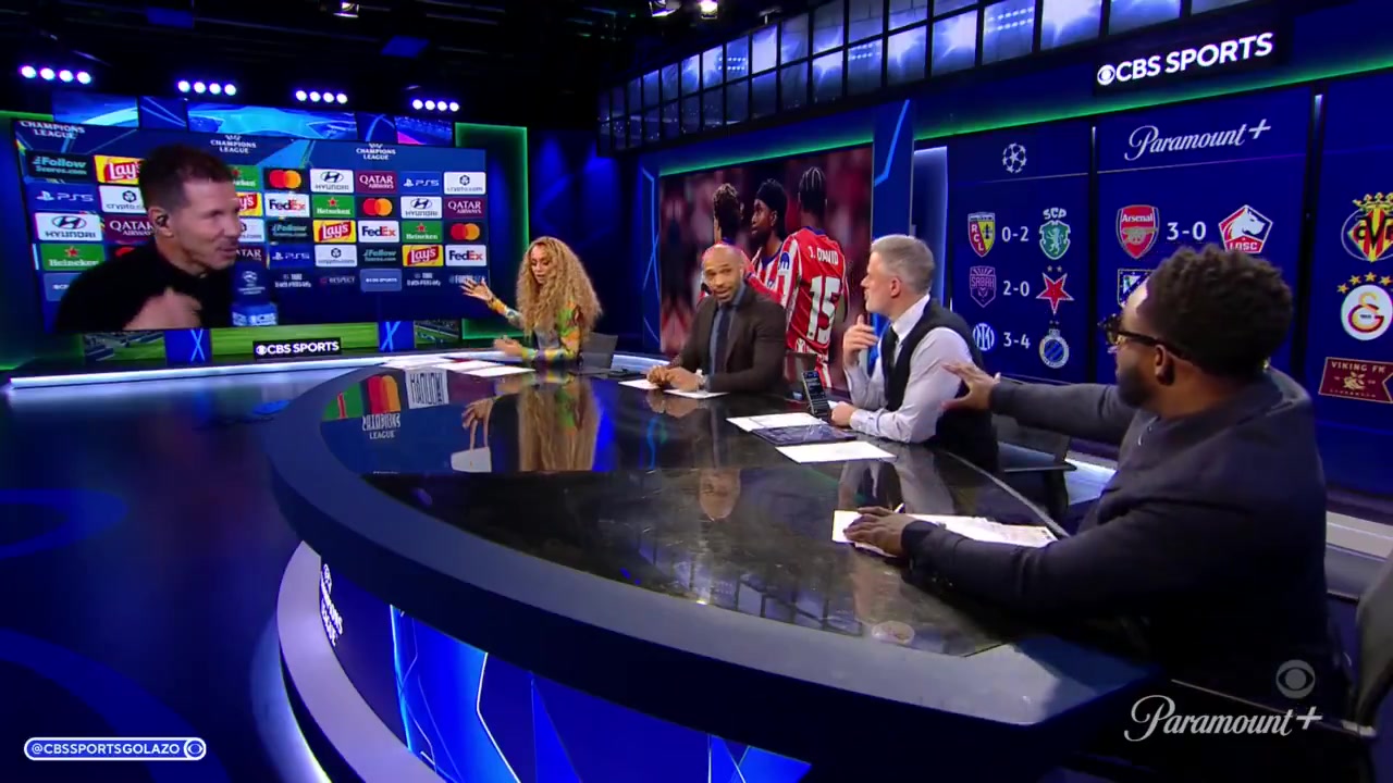 Diego Simeone on who is his favorite on the show