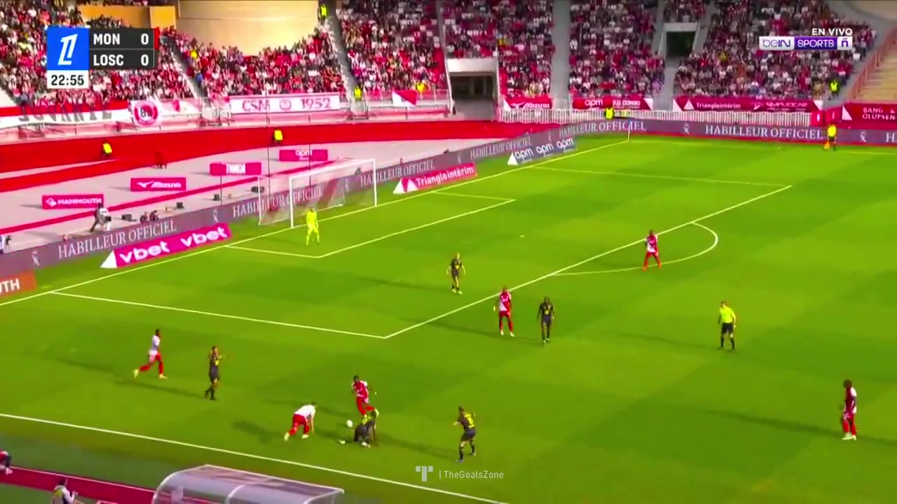 Monaco 0-1 Lille — E. Mbappé 24'
