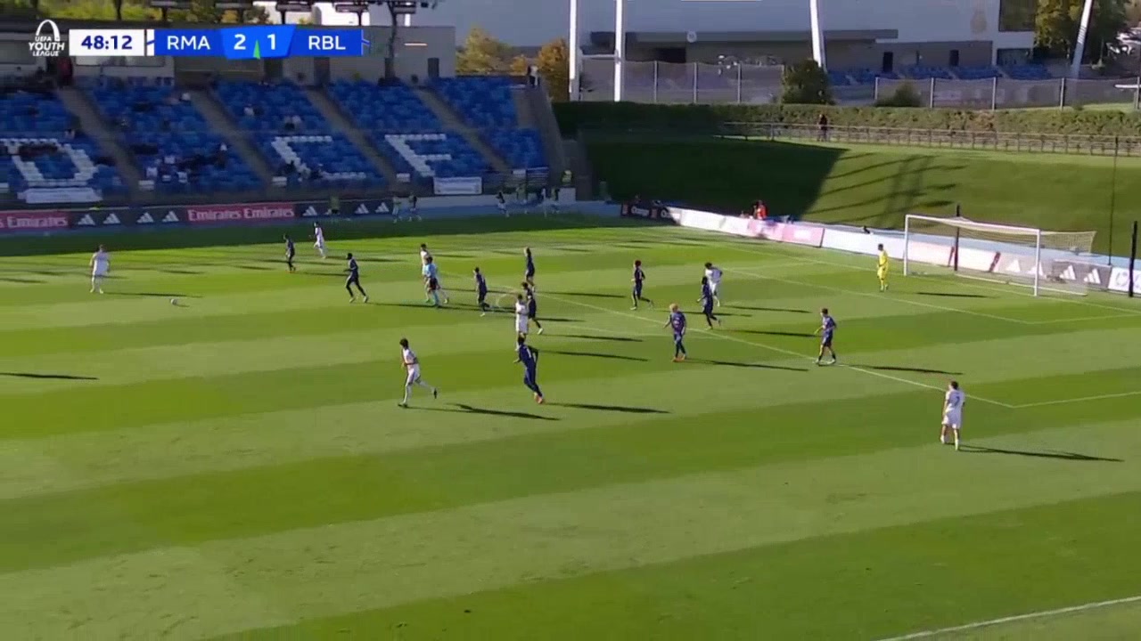 Real Madrid 3-1 RB Leipzig — Sergio Castellon 49'