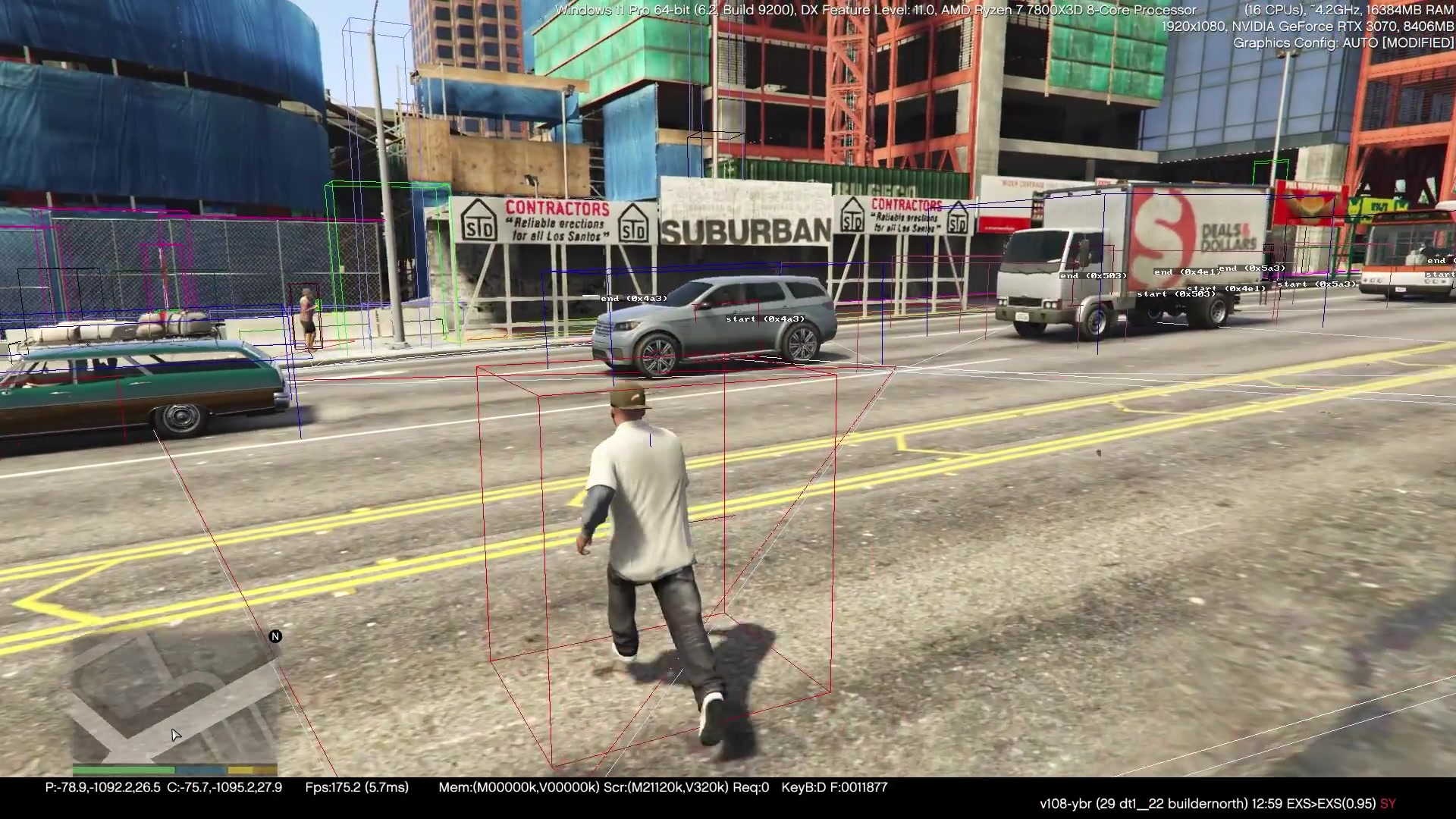 Exploring GTA 5's Developer Build - Trojan (1080p, h264, youtube)