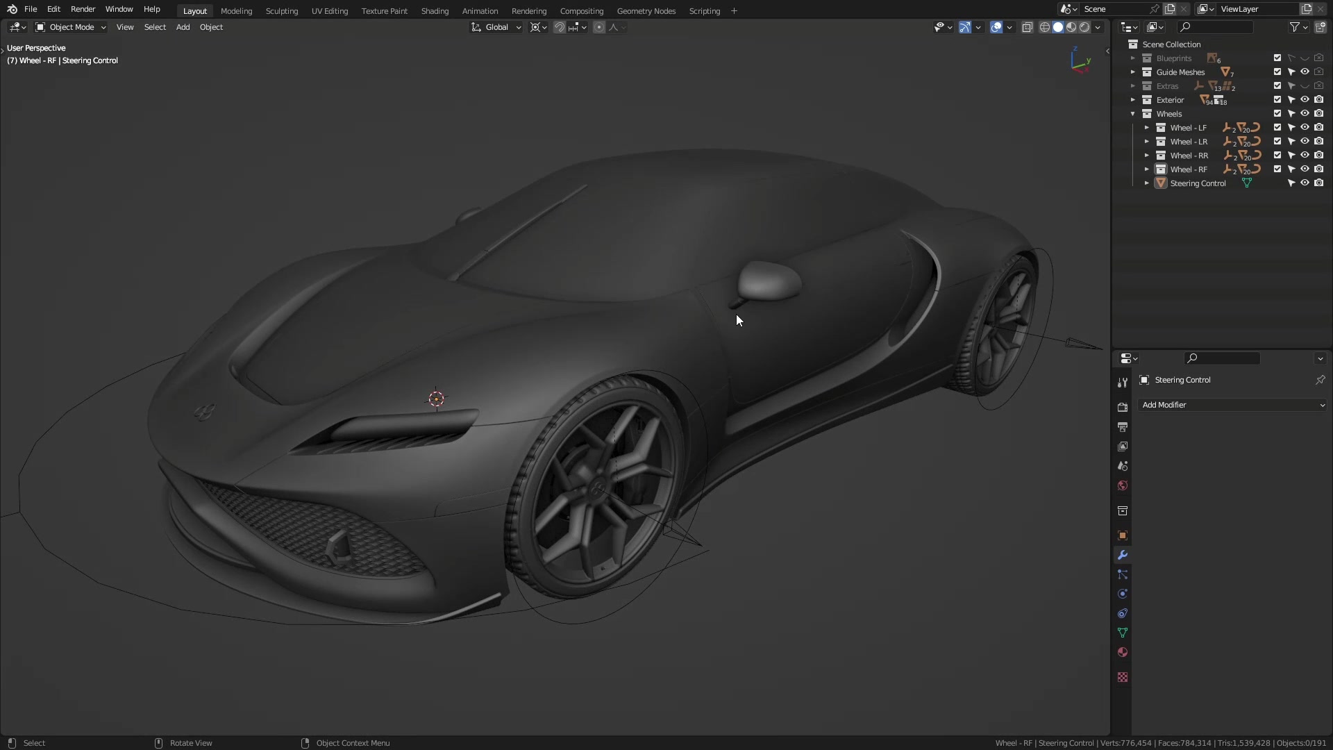 B3D - Cars IO - 18 - Modeling - Interior - Doors - 01 - Door Shell - Part 1