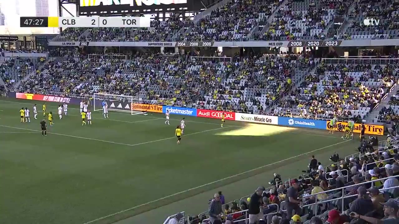 Columbus Crew 3-0 Toronto FC — Malte Amundsen 48'