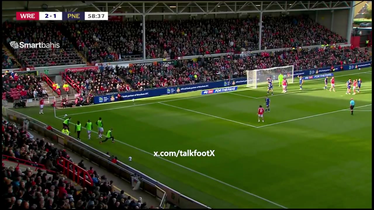Wrexham 3-1 Preston NE — Toby Samuel Smith 59'