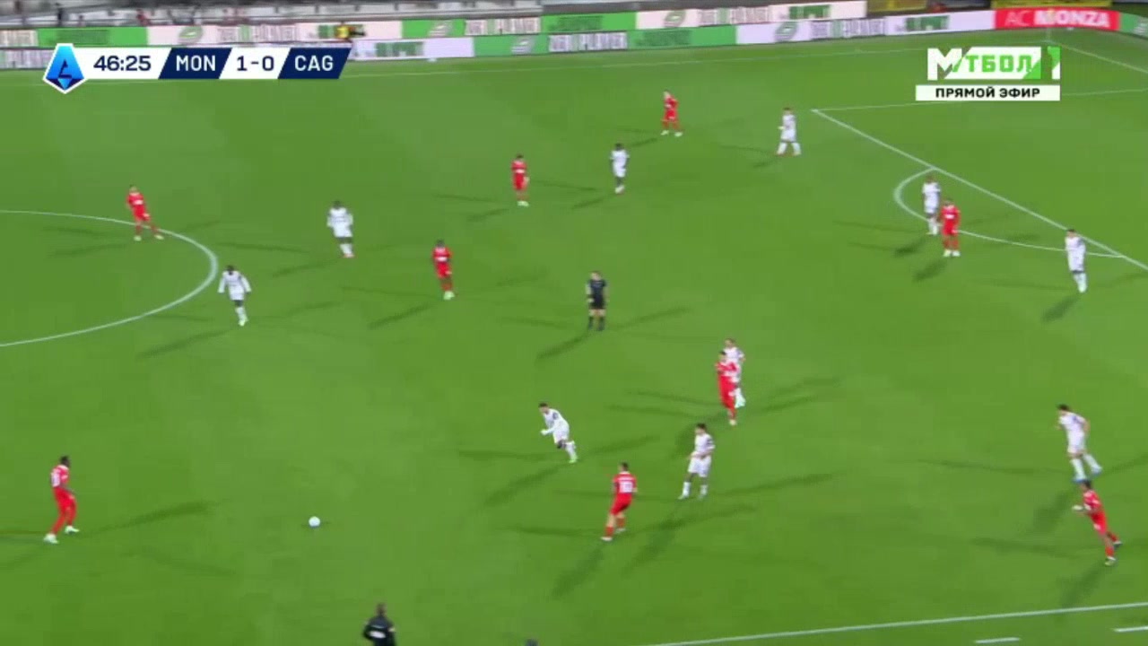 Monza 2-0 Cagliari — Gustavo Varela 47'