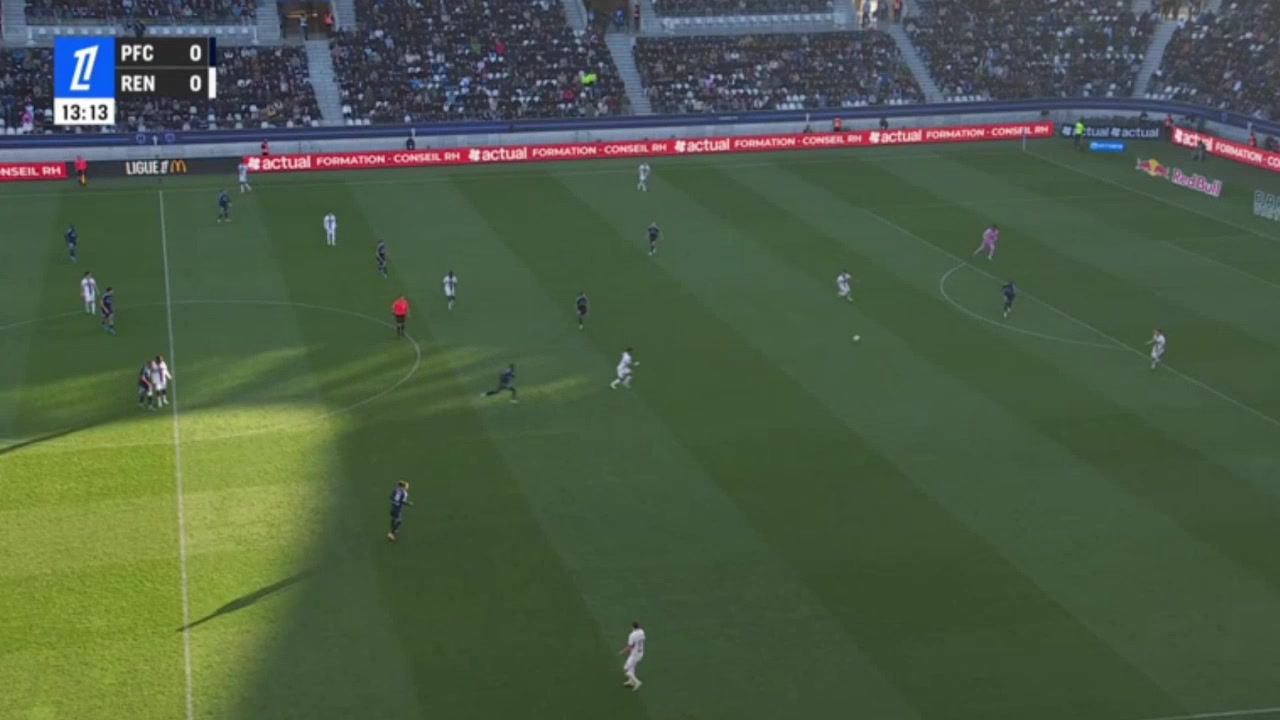 Paris FC 1-0 Rennes — Maxime Lopez 14'